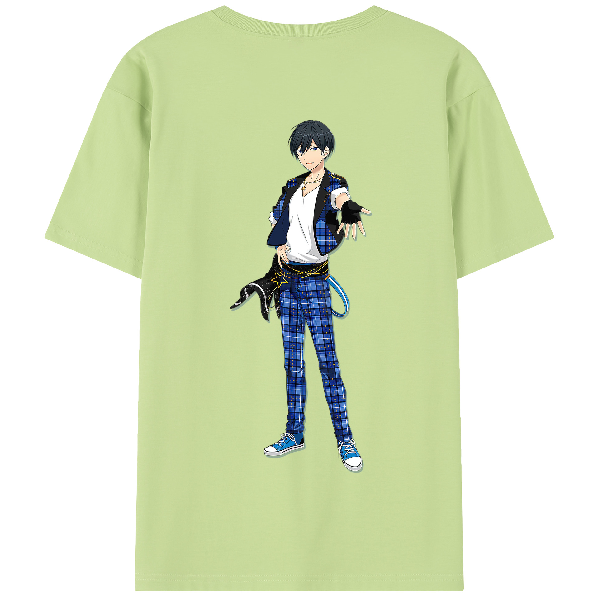 （画像用） あんさんぶるスターズ! Ensemble Stars 綿100％半袖Tシャツ（背面プリント）